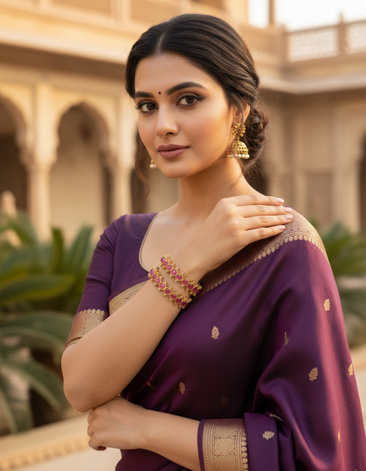 Kemp Stone Statement Bangle