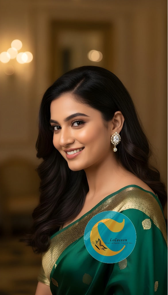 Crystal Teardrop American Diamond Earrings