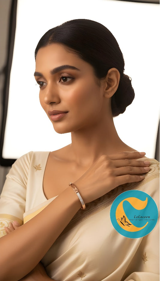 Crystal Grace Dual Band Bracelet