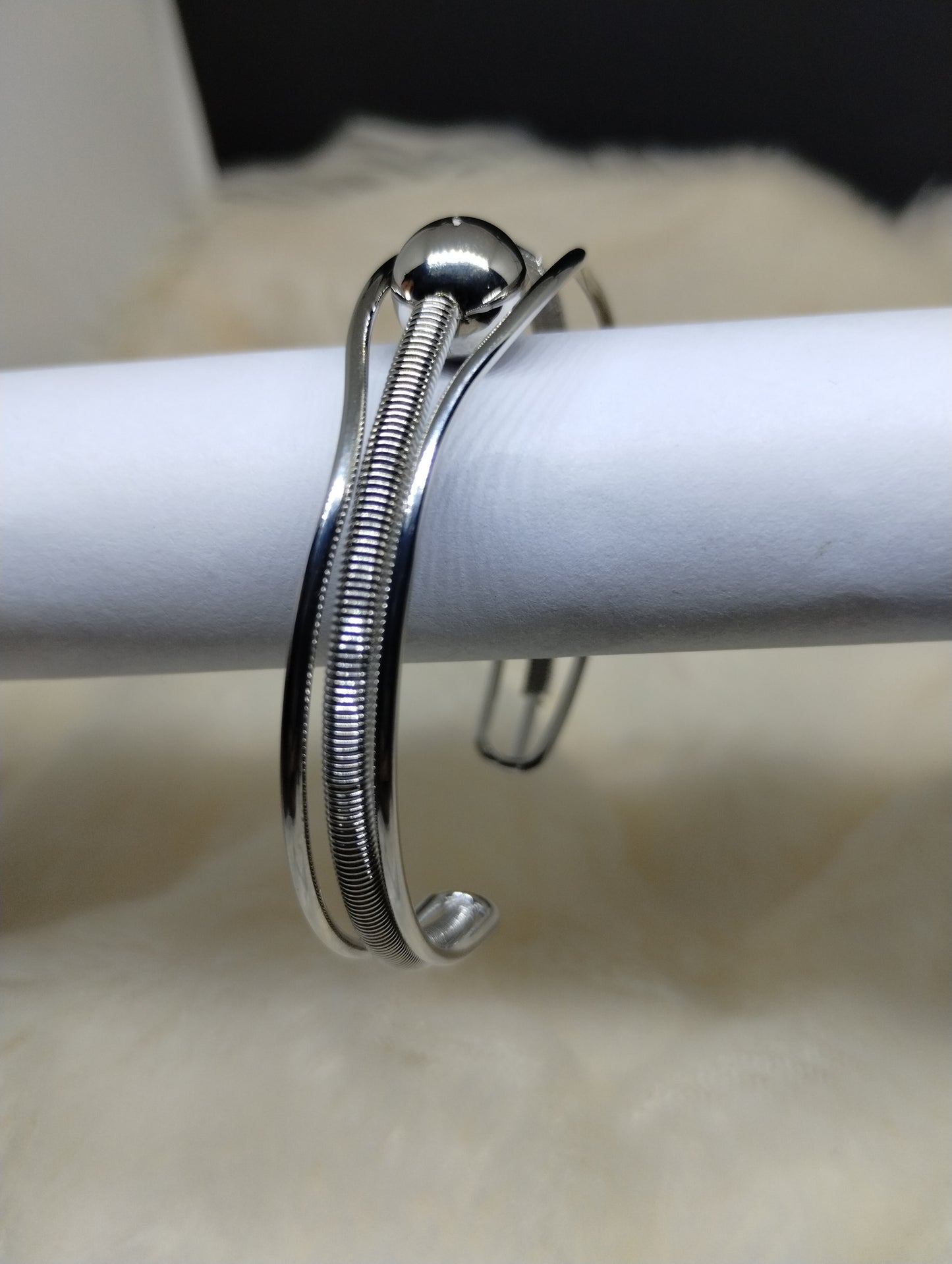 Orbit Elegance Silver Kada