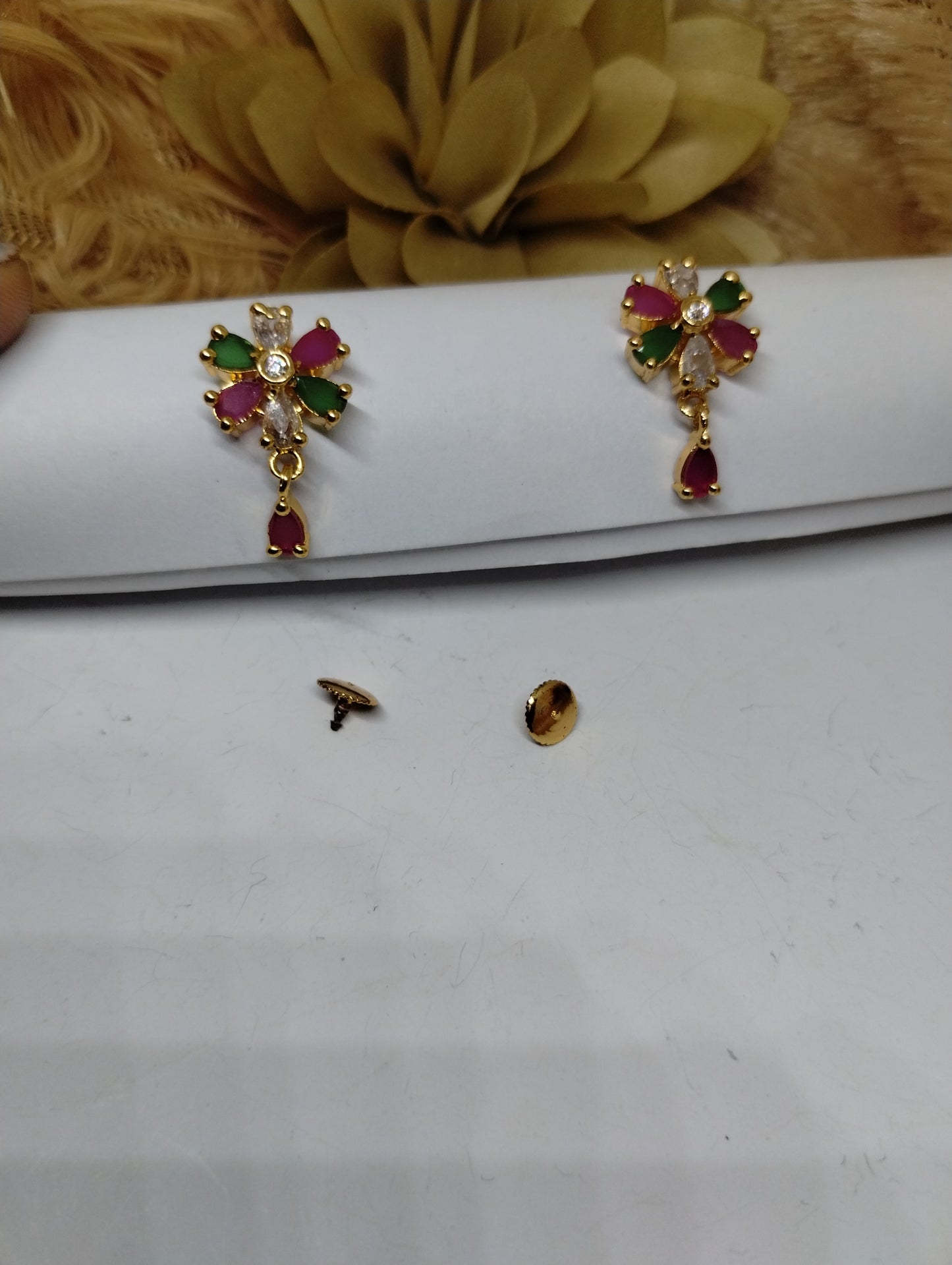Bloom Charm Floral Stud Earrings
