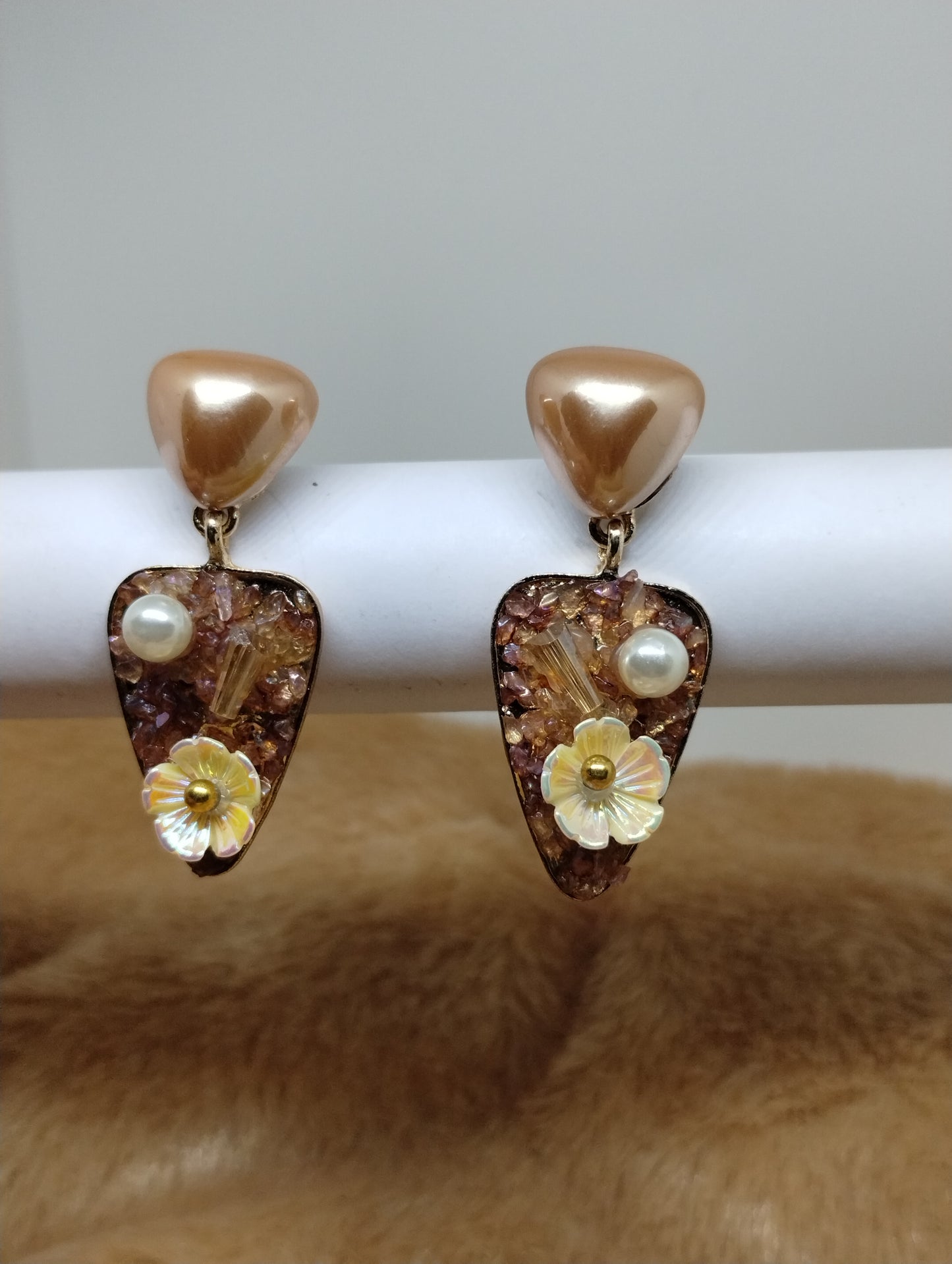 Garden Floral Statement Earrings