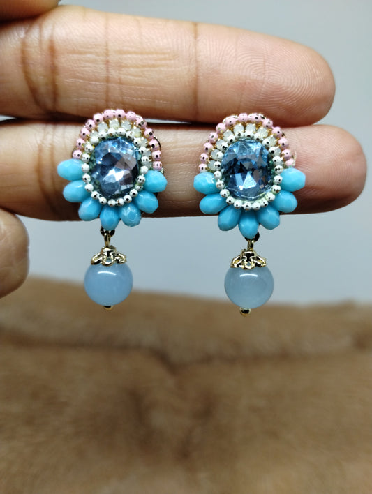 Floral Statement Earrings