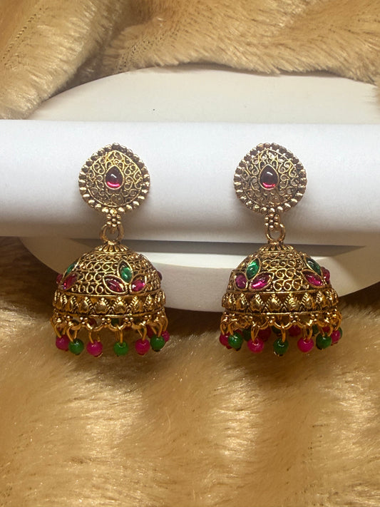 Navarasa Heritage Jhumkas
