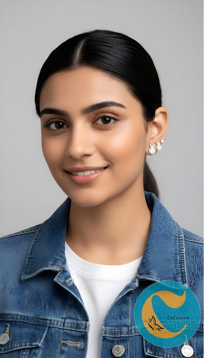 Butterfly Radiance Trio Earring Set