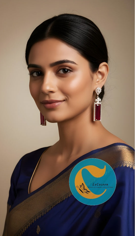 Scarlet Empress Statement Earrings