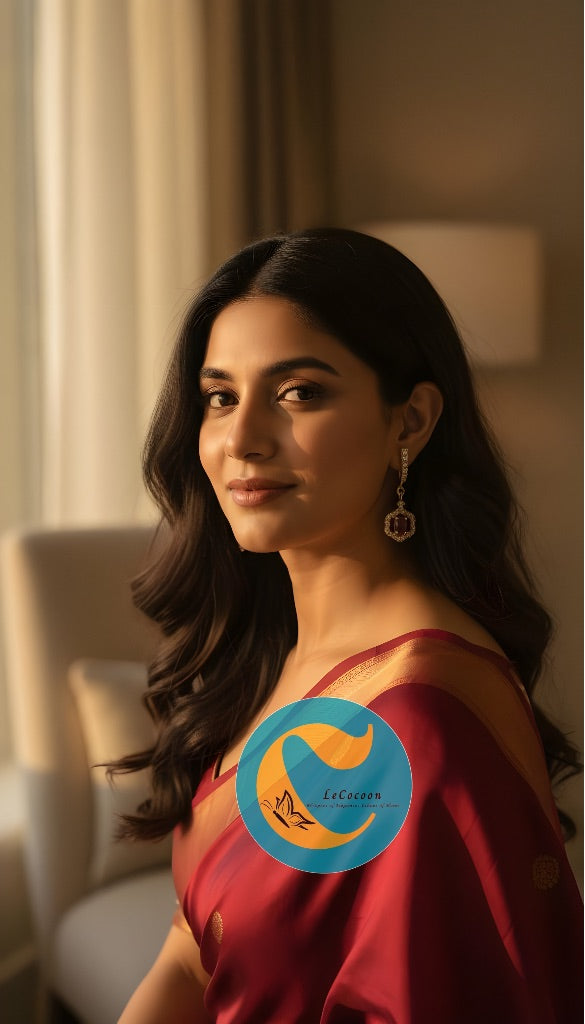 Blush Royale Halo Danglers