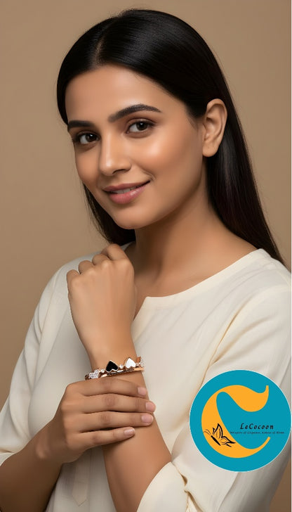 Hearts in Harmony Designer Bangle