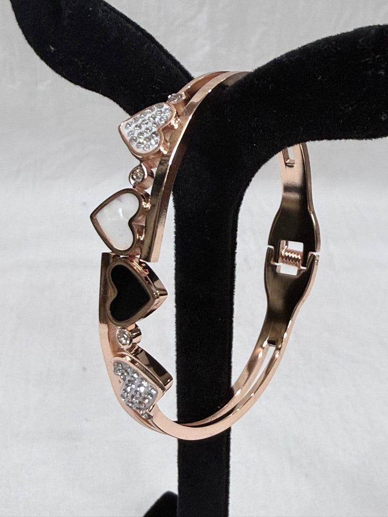 Hearts in Harmony Designer Bangle