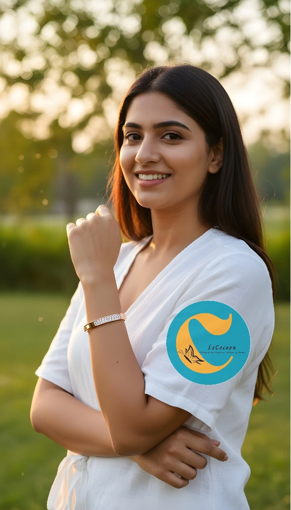 Crystal Grace Dual Band Bracelet