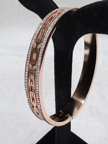 Linked Luxe Crystal Bangle