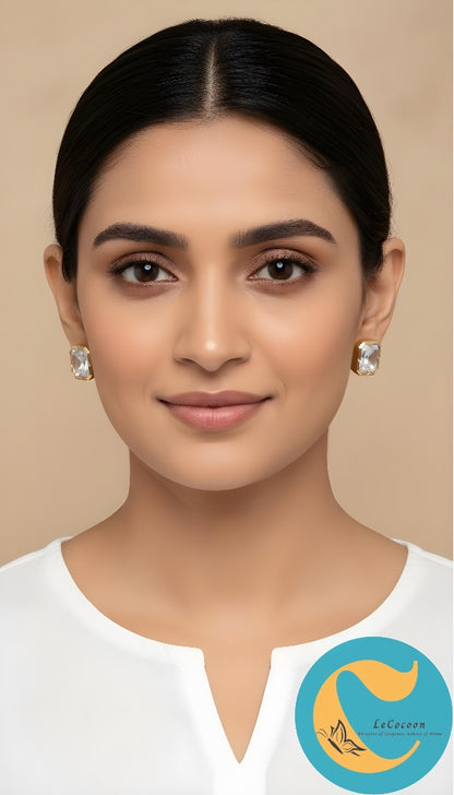 Crystal Radiance American Diamond Stud Earrings