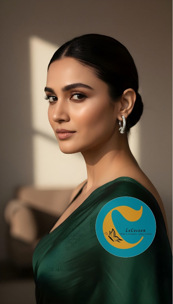 Eternal Glow Pave Hoop Earrings