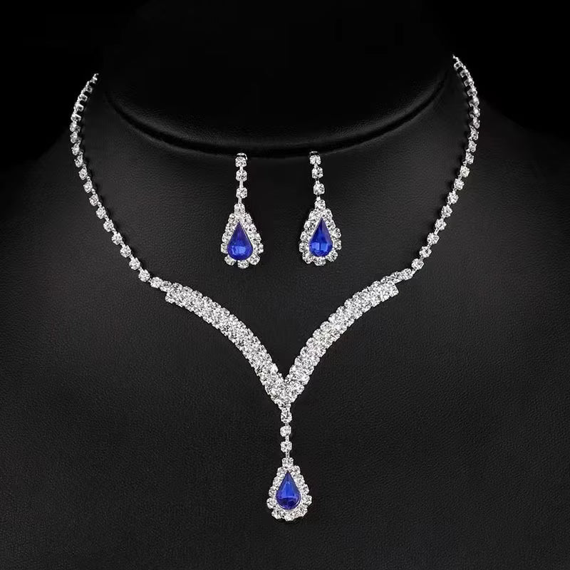 Two Piece Fashion Bridal Jewellery Sets