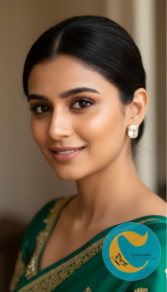 Crystal Radiance American Diamond Stud Earrings