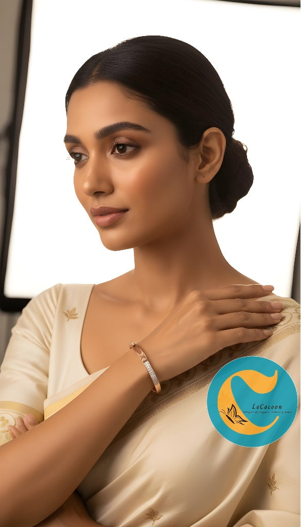 Crystal Grace Dual Band Bracelet