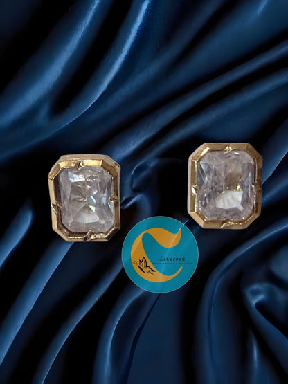 Crystal Radiance American Diamond Stud Earrings