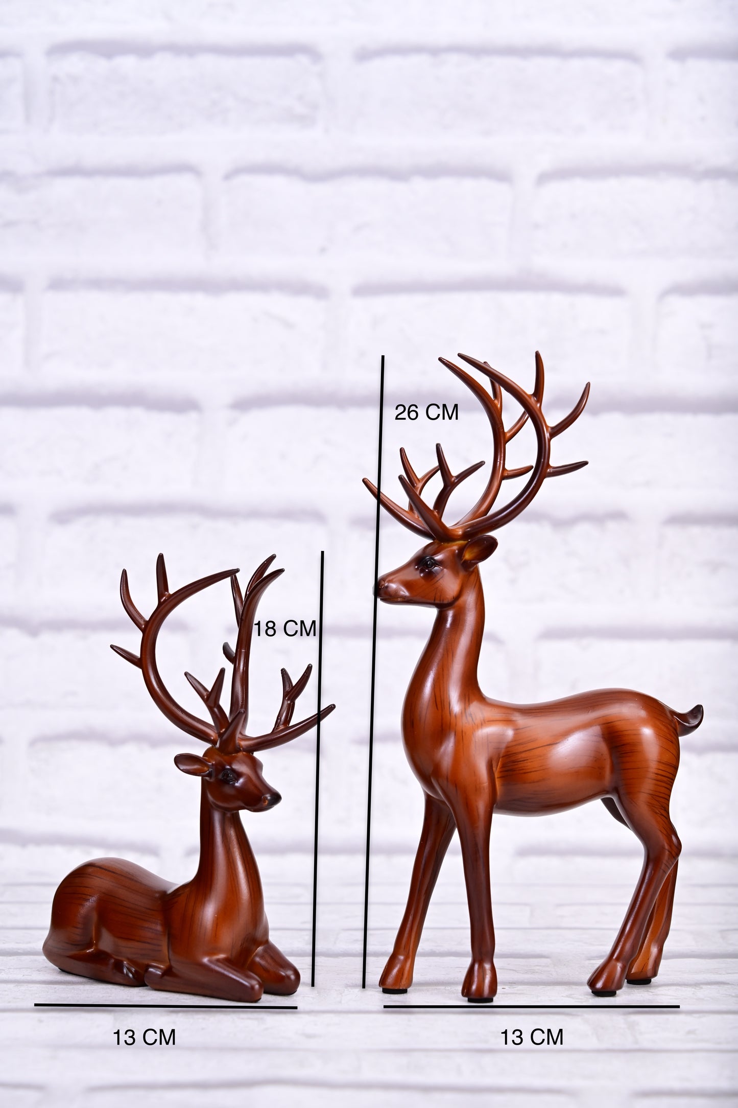 Regal Deer Duo – The Grace of Nature in Motion