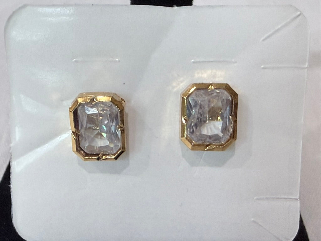 Crystal Radiance American Diamond Stud Earrings
