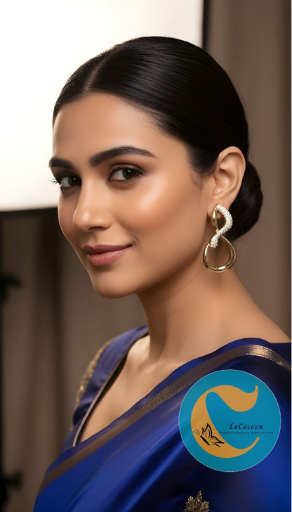 Eternal Loop Statement Earrings