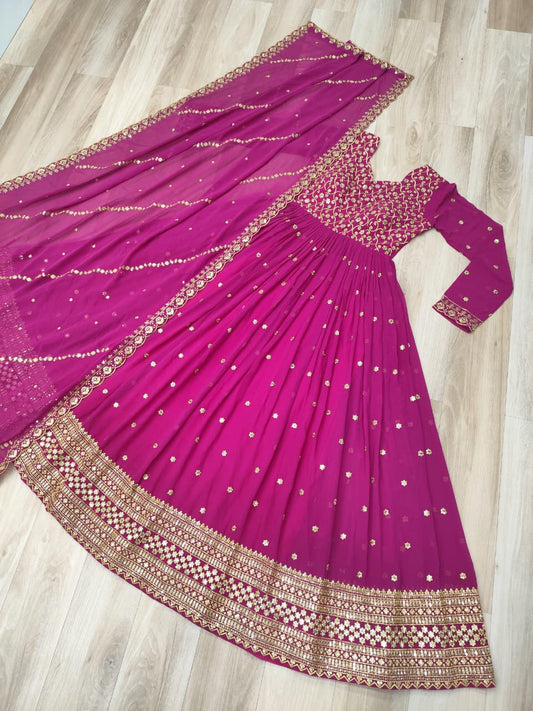 Anarkali Set with Dupatta
