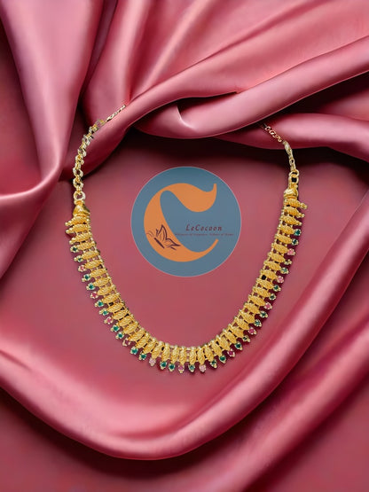 Necklace with Multicolour Stones