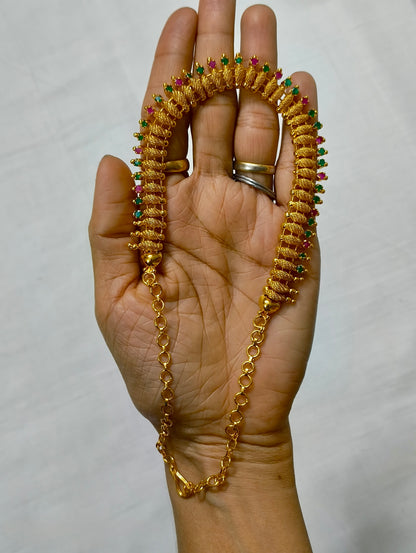 Necklace with Multicolour Stones