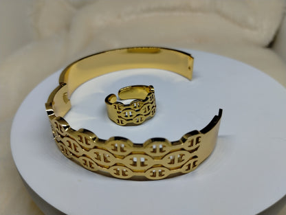 Signature Link Kada & Ring Set
