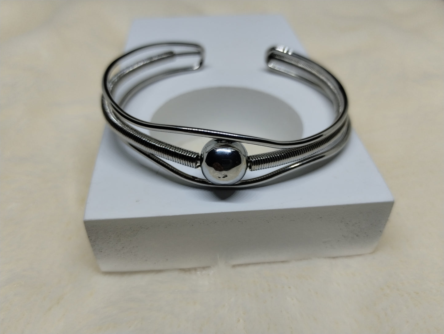Orbit Elegance Silver Kada