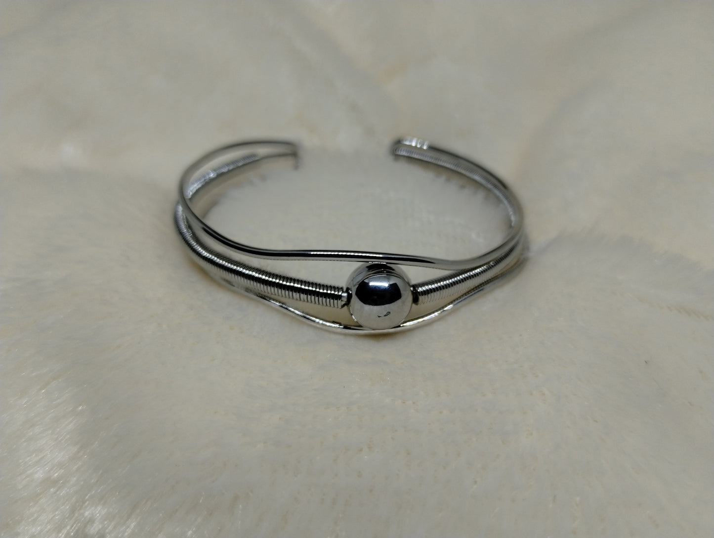 Orbit Elegance Silver Kada
