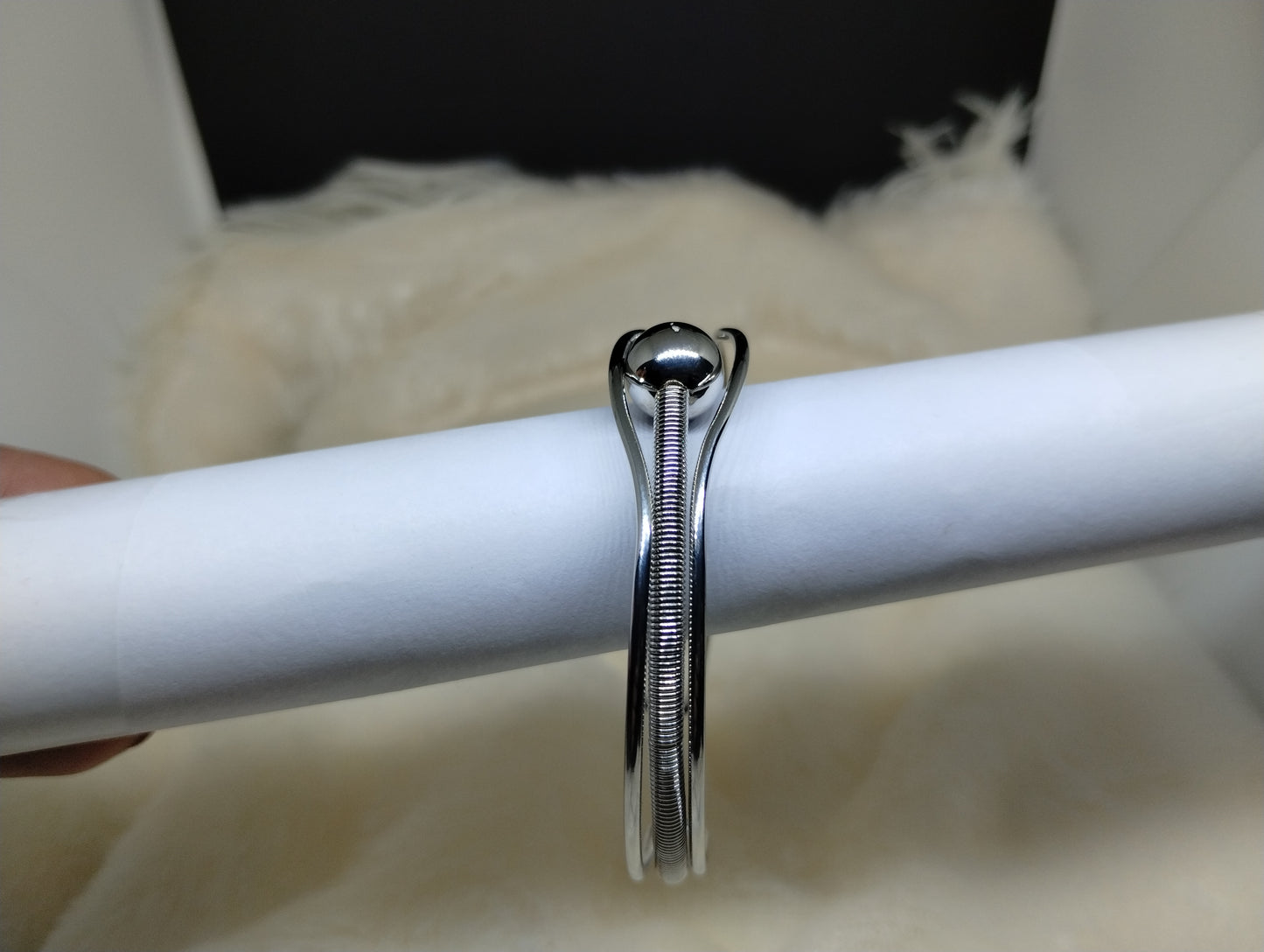 Orbit Elegance Silver Kada