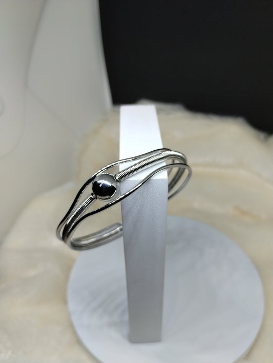 Orbit Elegance Silver Kada