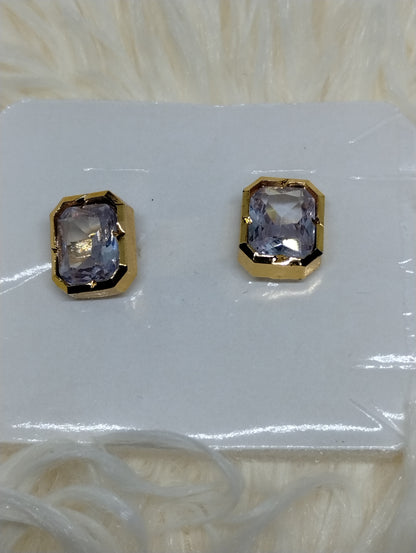 Crystal Radiance American Diamond Stud Earrings