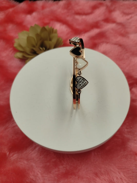 Hearts in Harmony Designer Bangle