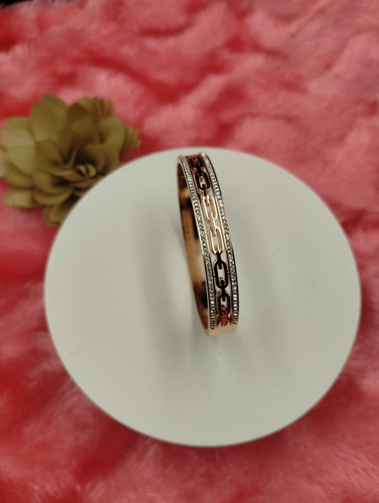 Linked Luxe Crystal Bangle