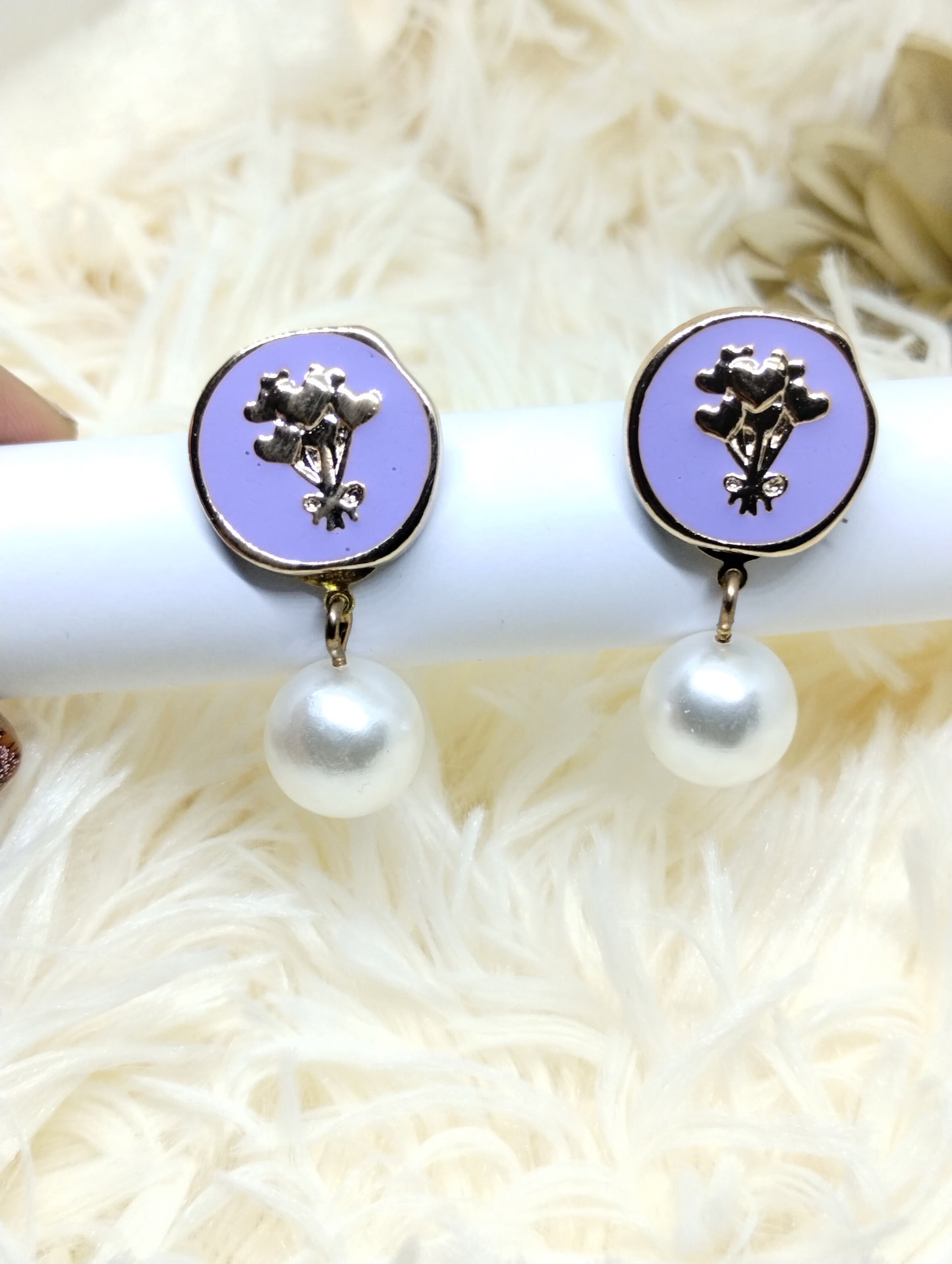 Blossom Pearl Drop Earrings