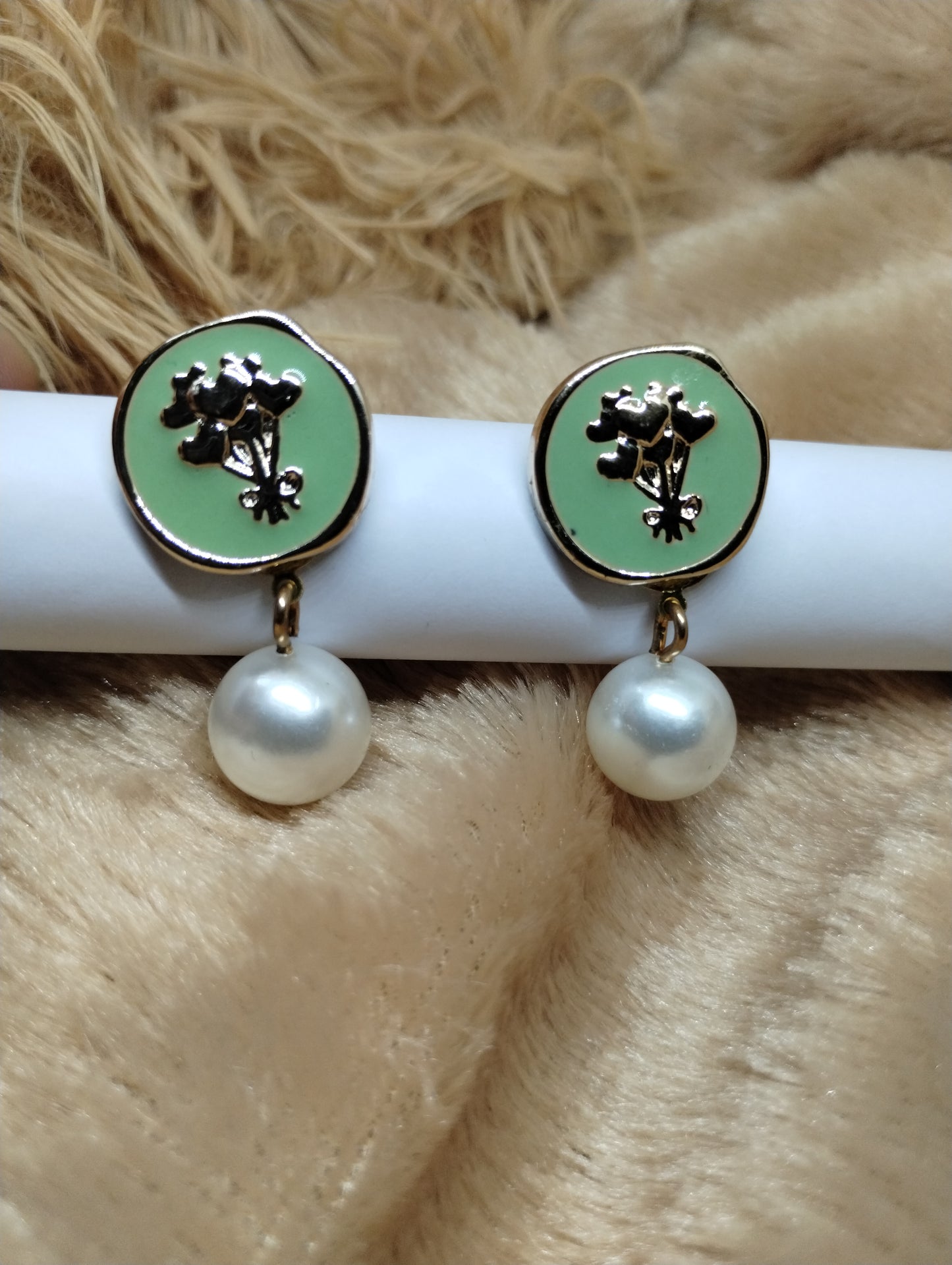 Blossom Pearl Drop Earrings