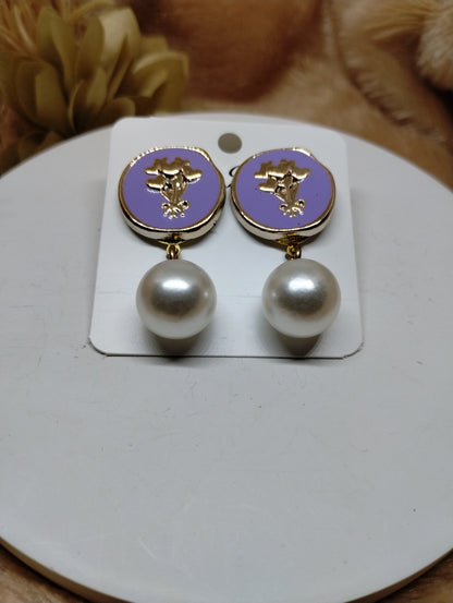 Blossom Pearl Drop Earrings