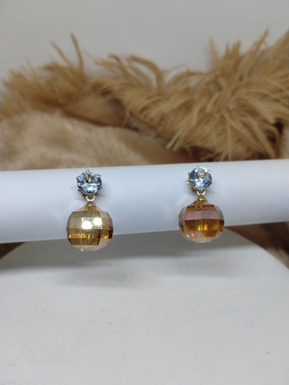 Candy Glow Bead Drop Earrings