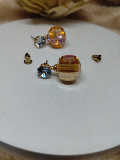 Candy Glow Bead Drop Earrings
