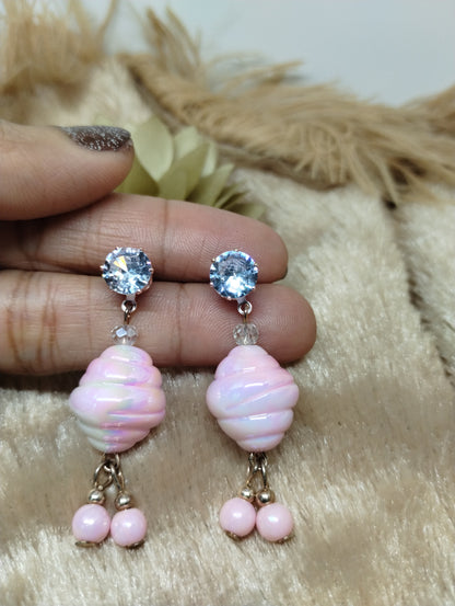 Candy Glow Bead Drop Earrings