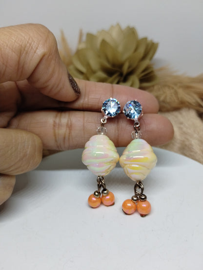 Candy Glow Bead Drop Earrings