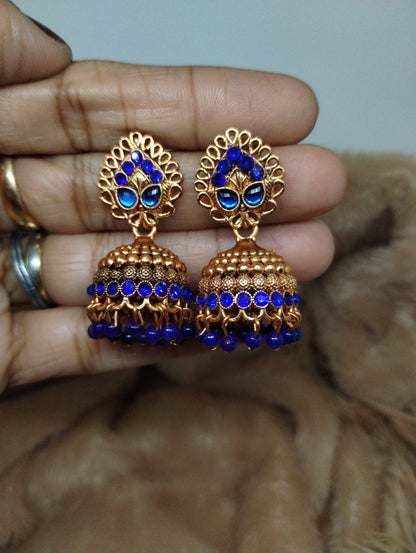 Royal Filigree Jhumkas