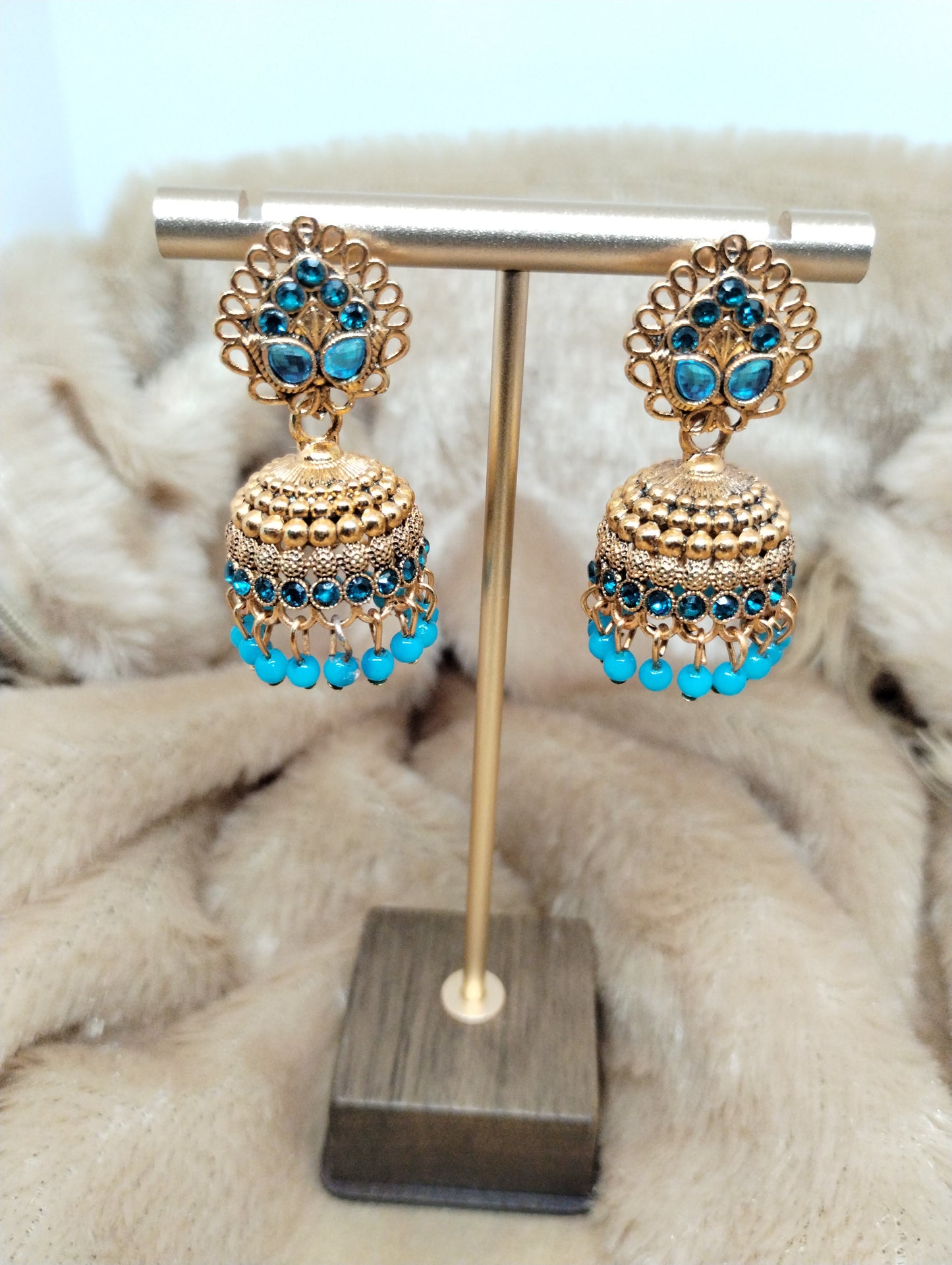 Royal Filigree Jhumkas