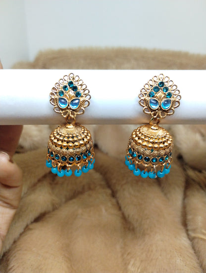 Royal Filigree Jhumkas