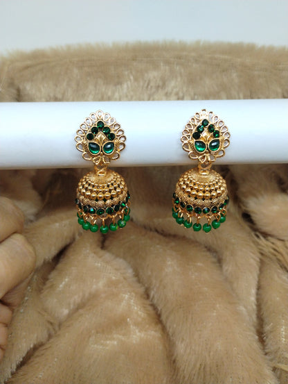 Royal Filigree Jhumkas