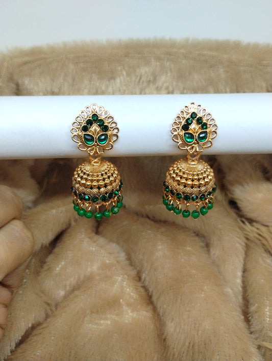 Royal Filigree Jhumkas