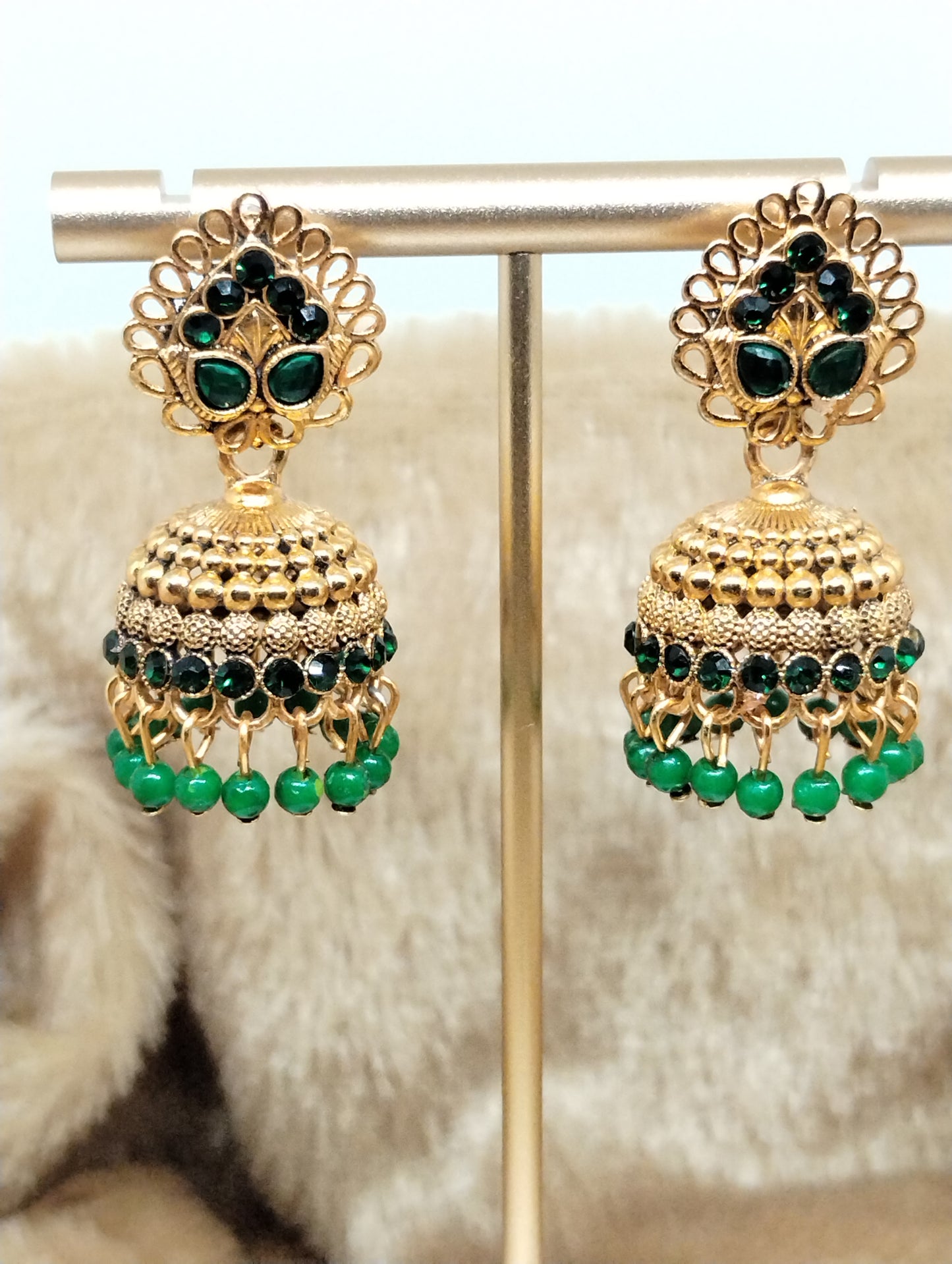 Royal Filigree Jhumkas
