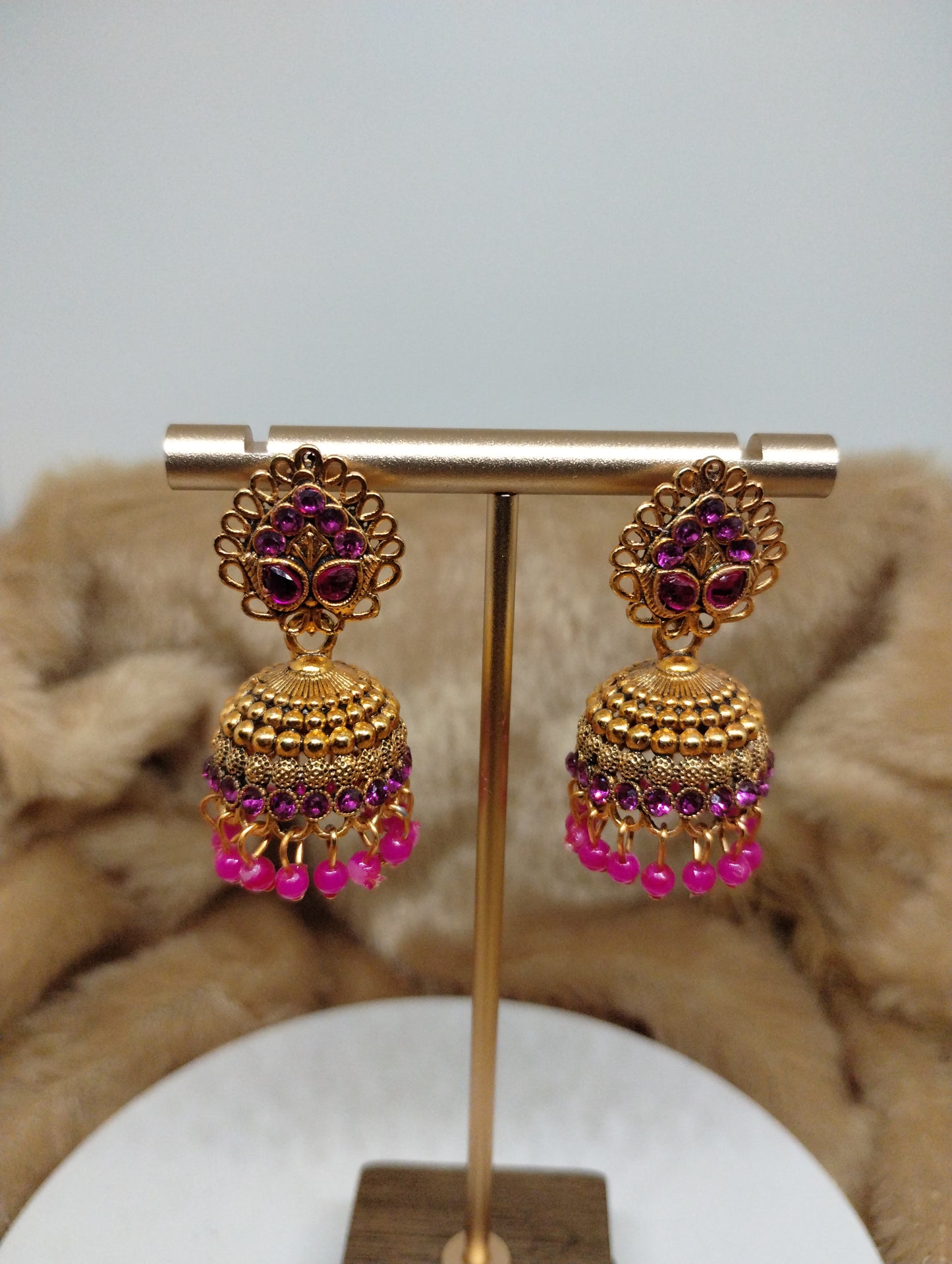 Royal Filigree Jhumkas