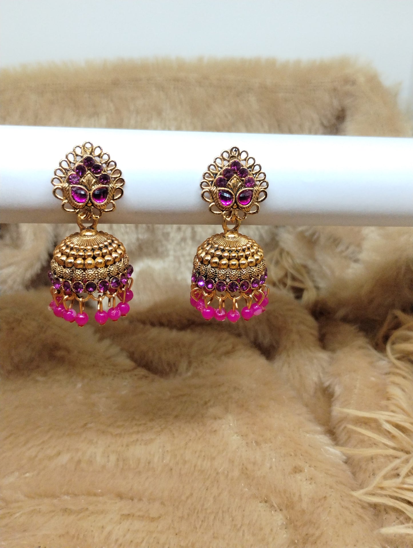 Royal Filigree Jhumkas